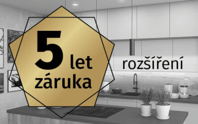 ROZŠIŘUJEME ZÁRUKU 5 LET!