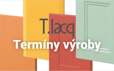 T.LACQ: PŘEHLED VÝROBNÍCH TERMÍNŮ 2024