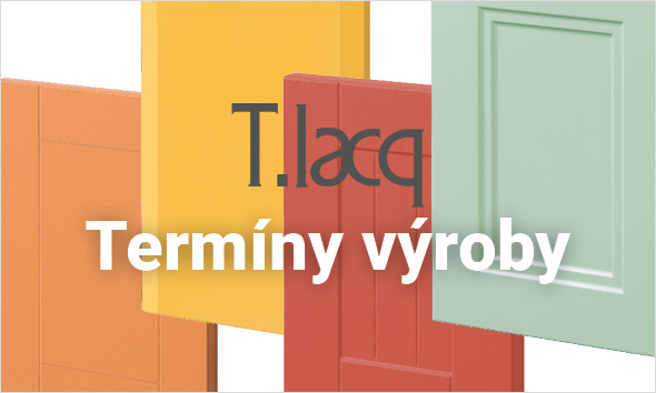 T.LACQ: PŘEHLED VÝROBNÍCH TERMÍNŮ 2024